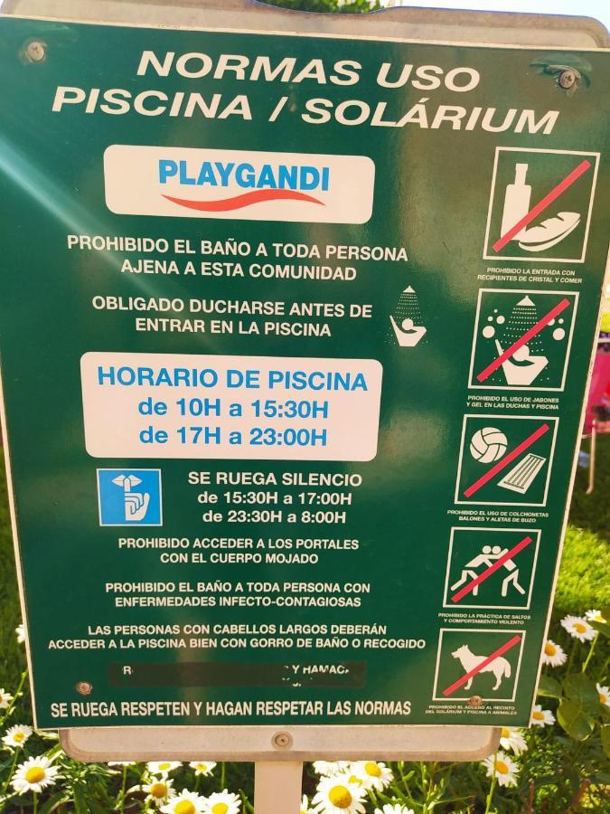 Apartamento PARADISE Solo Familias Gandia Bagian luar foto